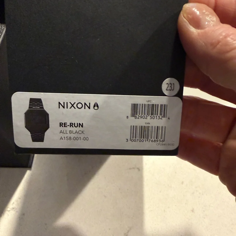 Nixon New in Box Re-Run watch in the 